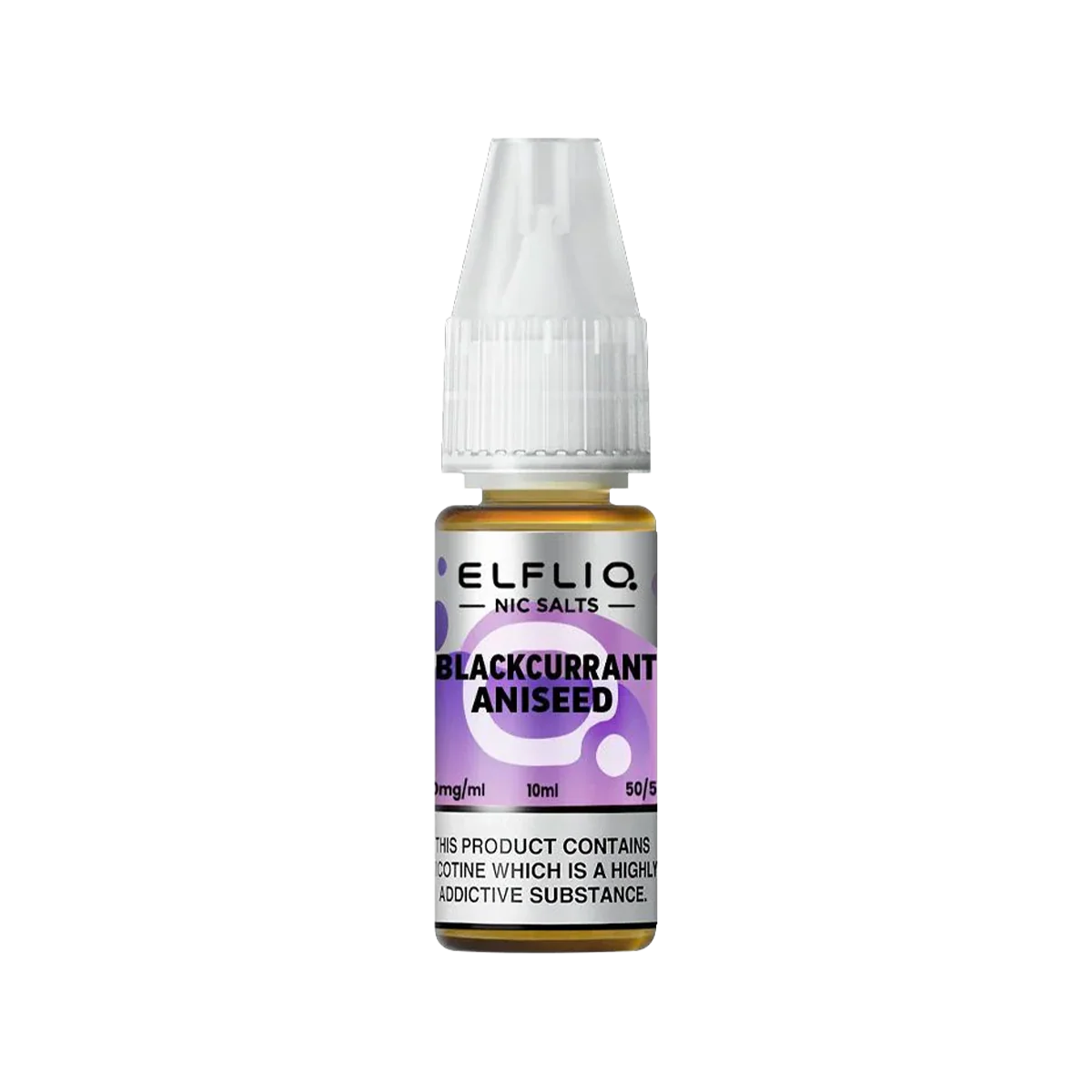 Blackcurrant Aniseed Elfliq Nic Salt by Elfbar - 10ml