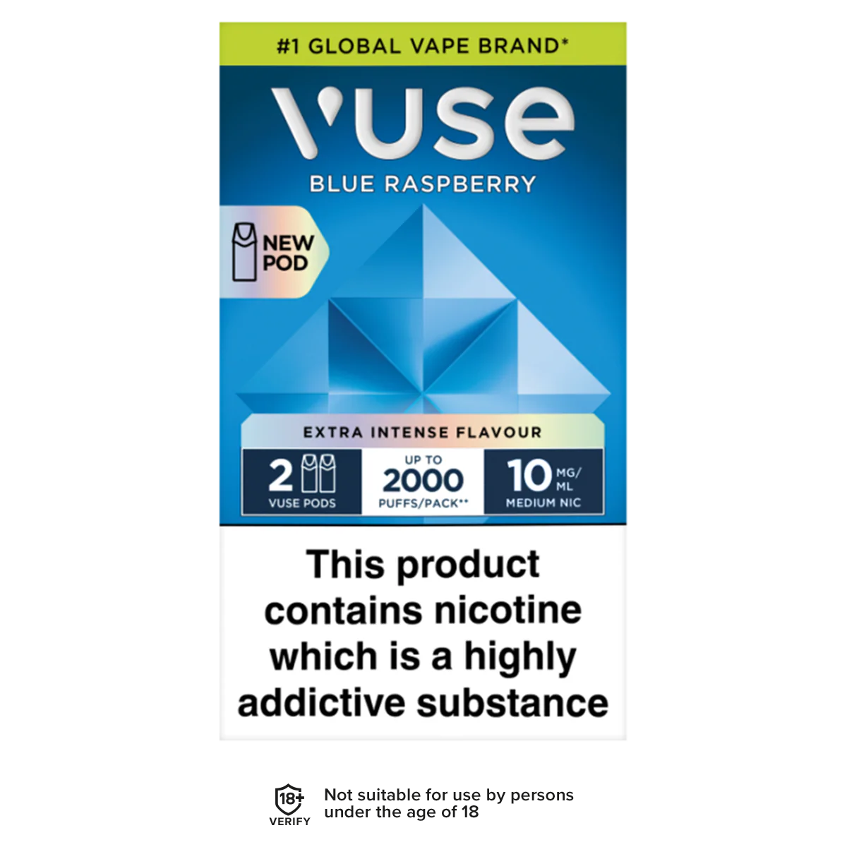 Blueberry Raspberry Vuse Pro Pods