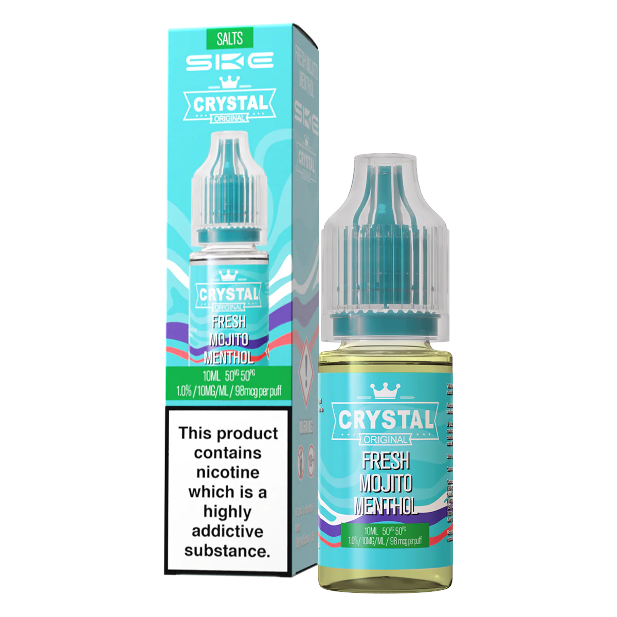 Fresh Mojito Menthol Nic Salt by SKE Crystal 10ml