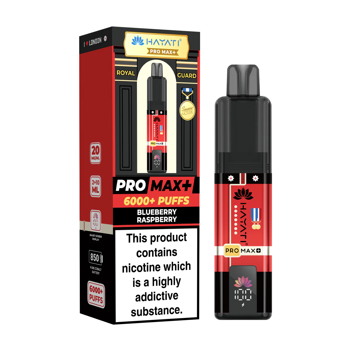 Hayati Pro Max Plus 6000 London Souvenir Edition - Image 3