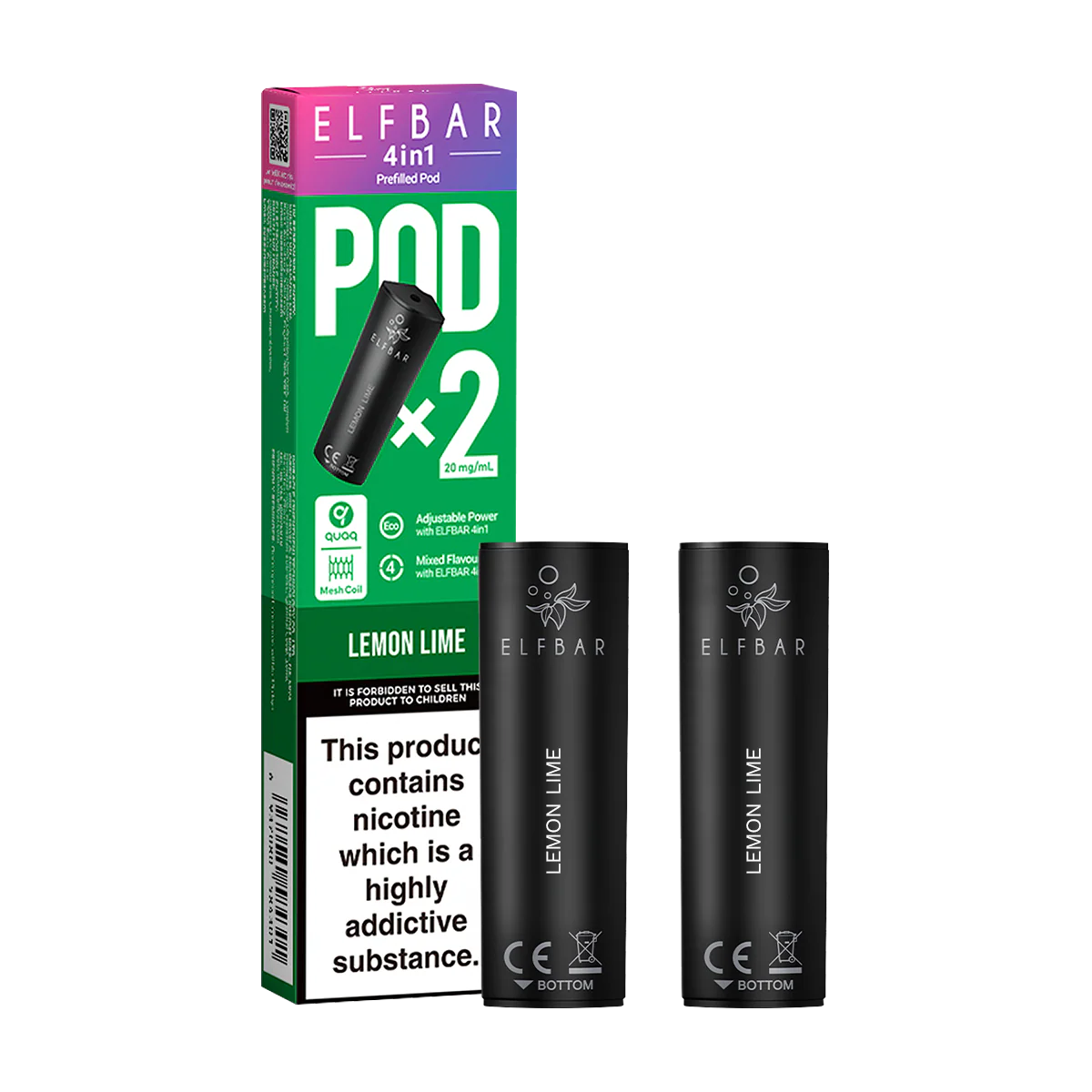 Lemon Lime Elfbar 2in1 Pods