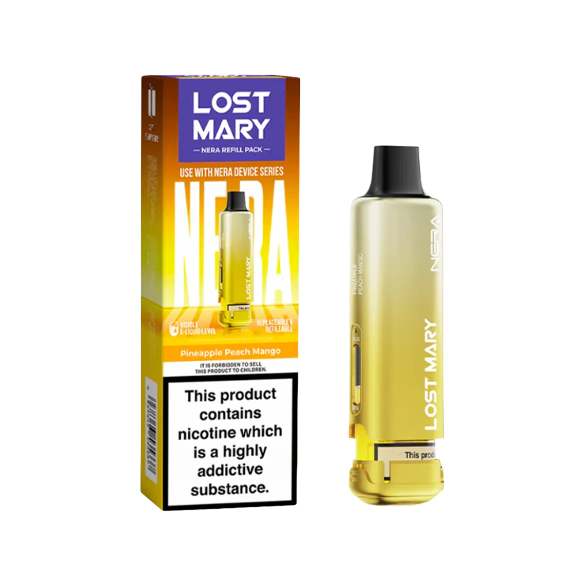 Pineapple Peach Mango Lost Mary NERA15K Refill Pack
