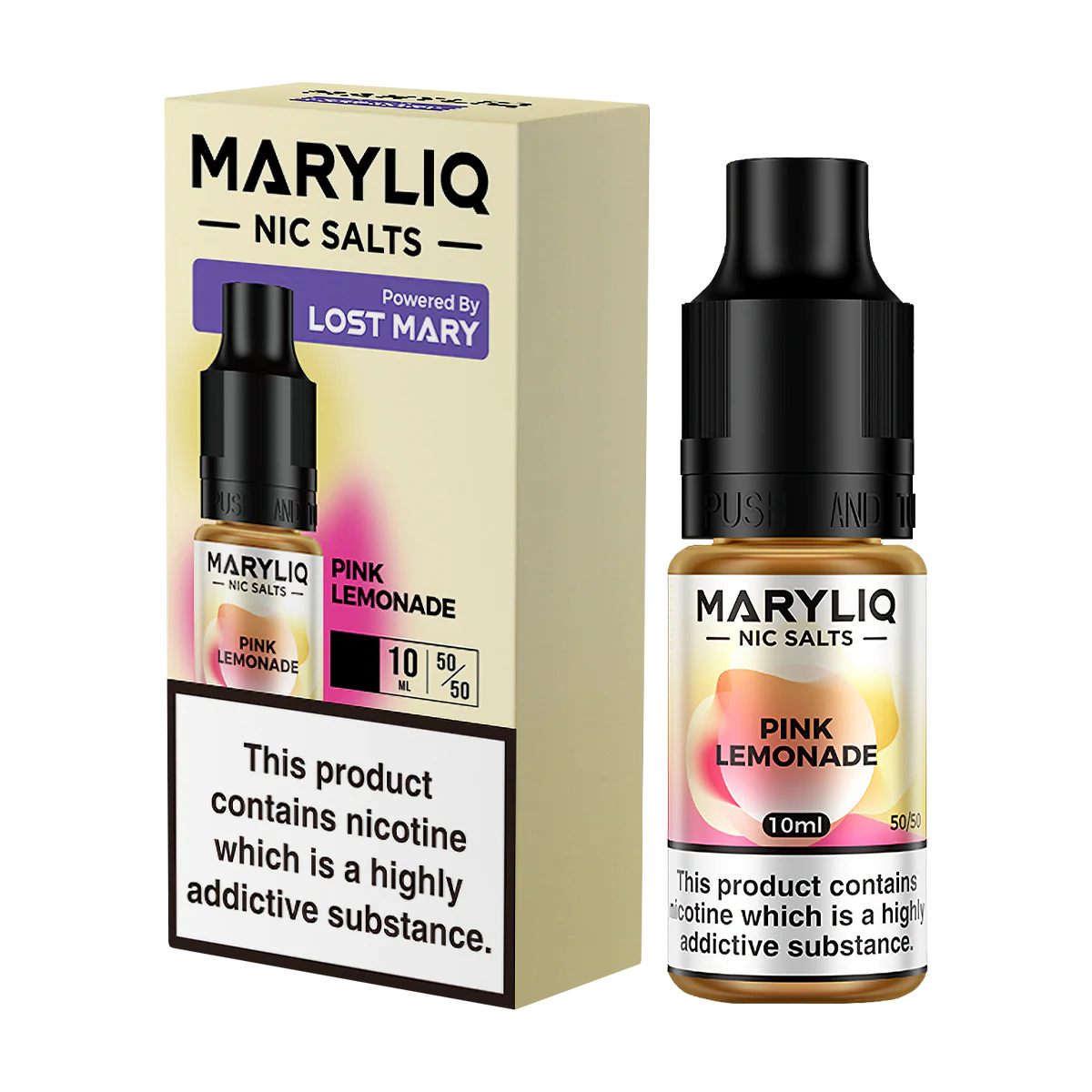 Pink Lemonade Maryliq Nic Salt by Lost Mary