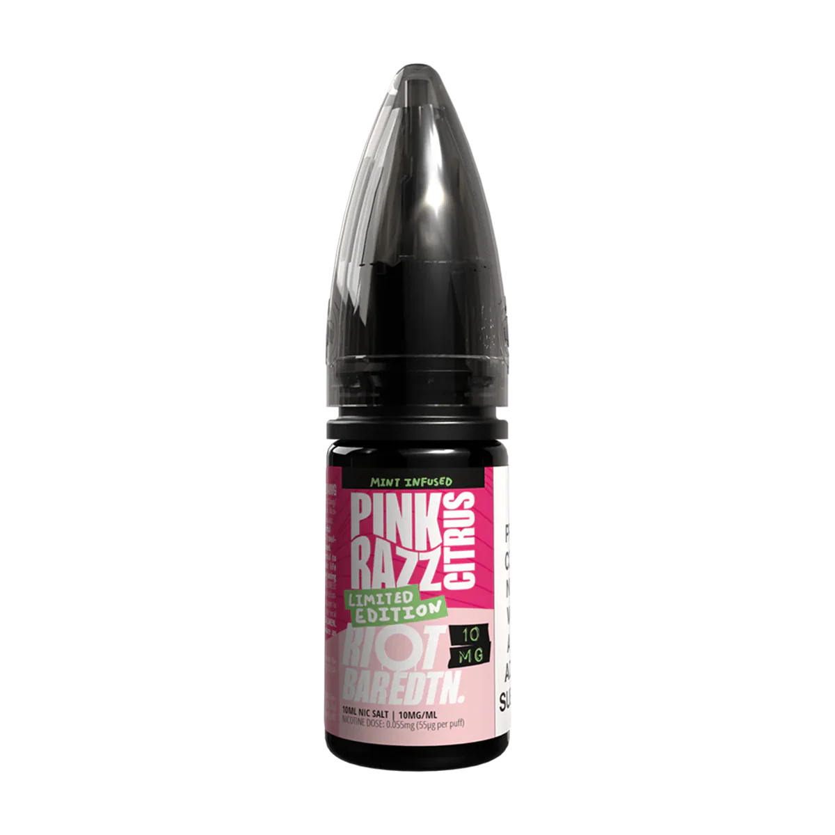 Pink Razz Citrus Riot Bar EDTN Nic Salt 10ml