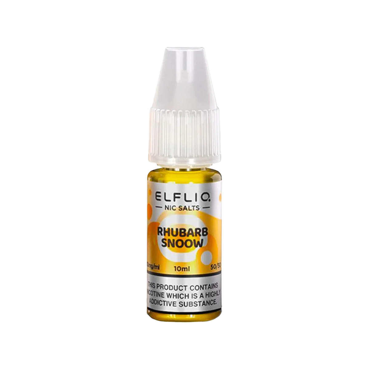 Rhubarb Snoow Elfliq Nic Salt by Elfbar - 10ml