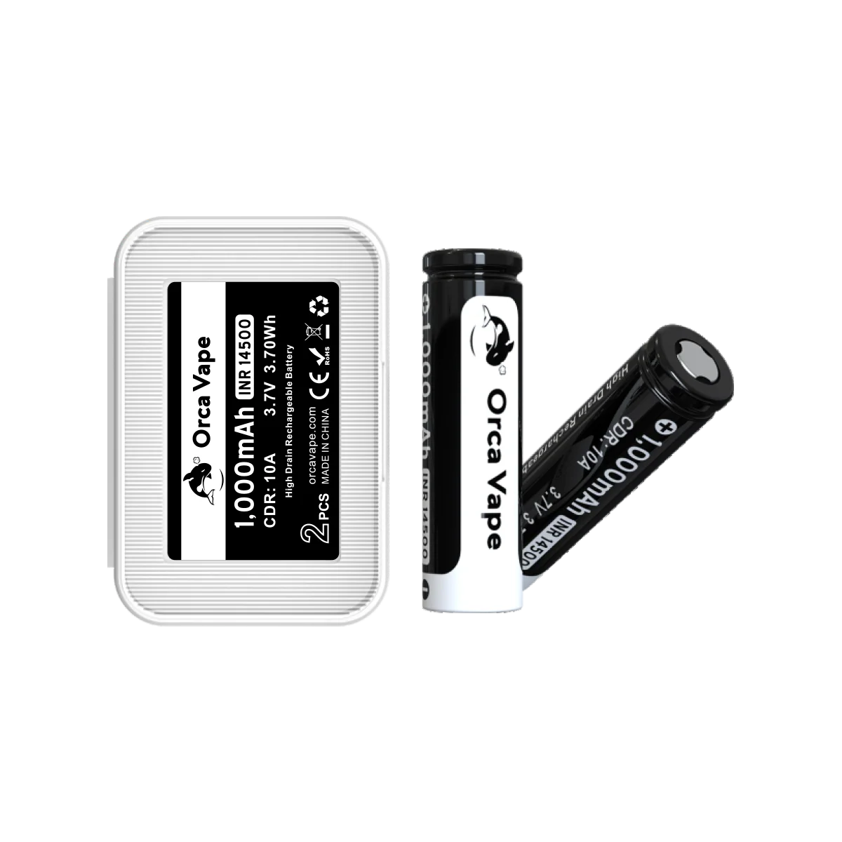 San Dynasty 14500 High-drain Battery By Orca Vape X Gerobak