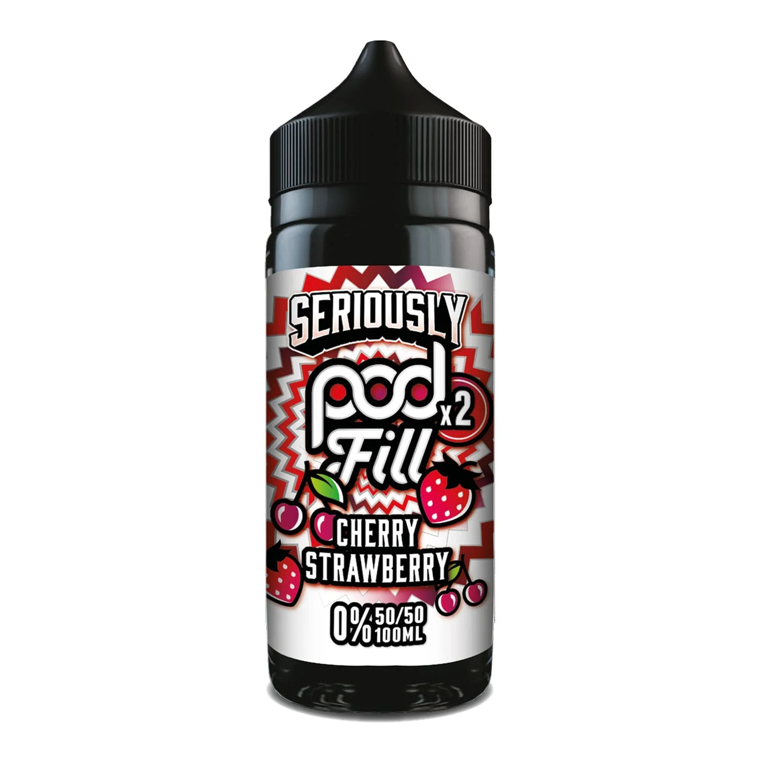 Cherry Strawberry 100ml 50/50 Shortfill by Seriously Pod Fill 2
