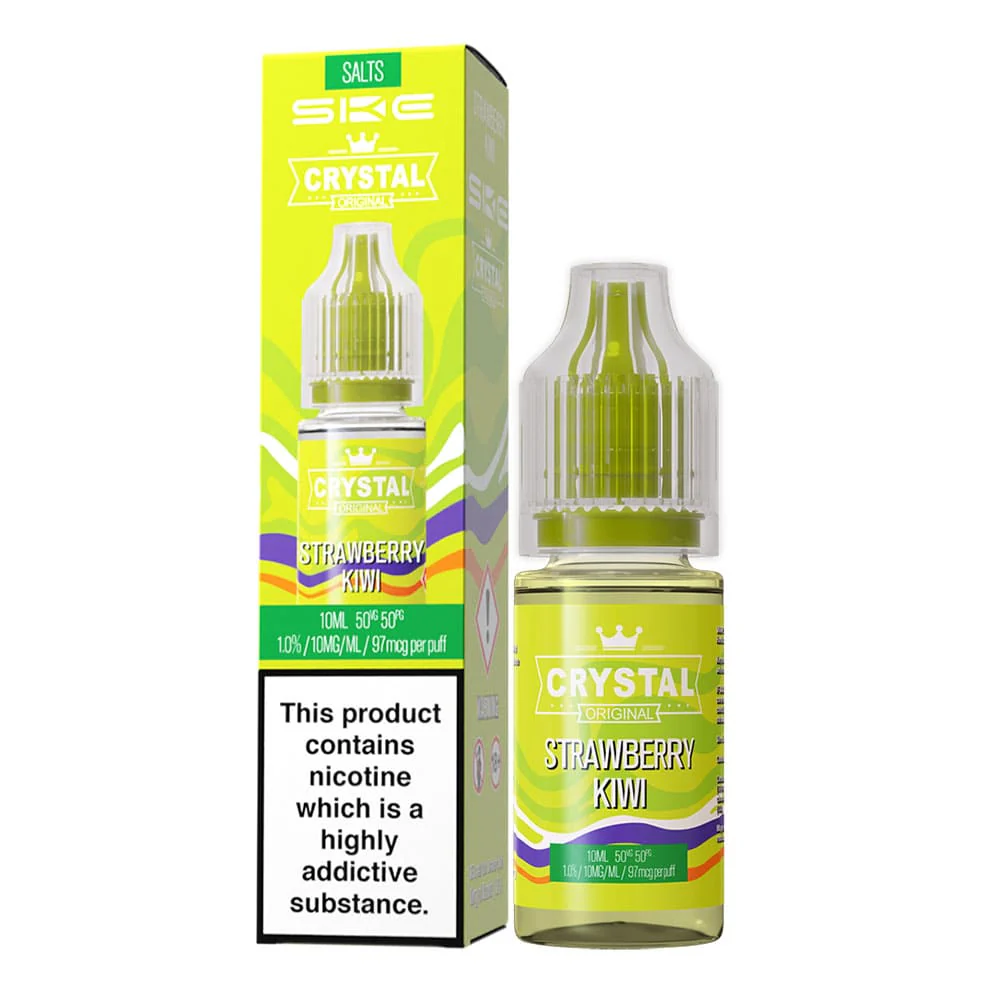 Strawberry Kiwi Crystal Original Nic Salts by SKE