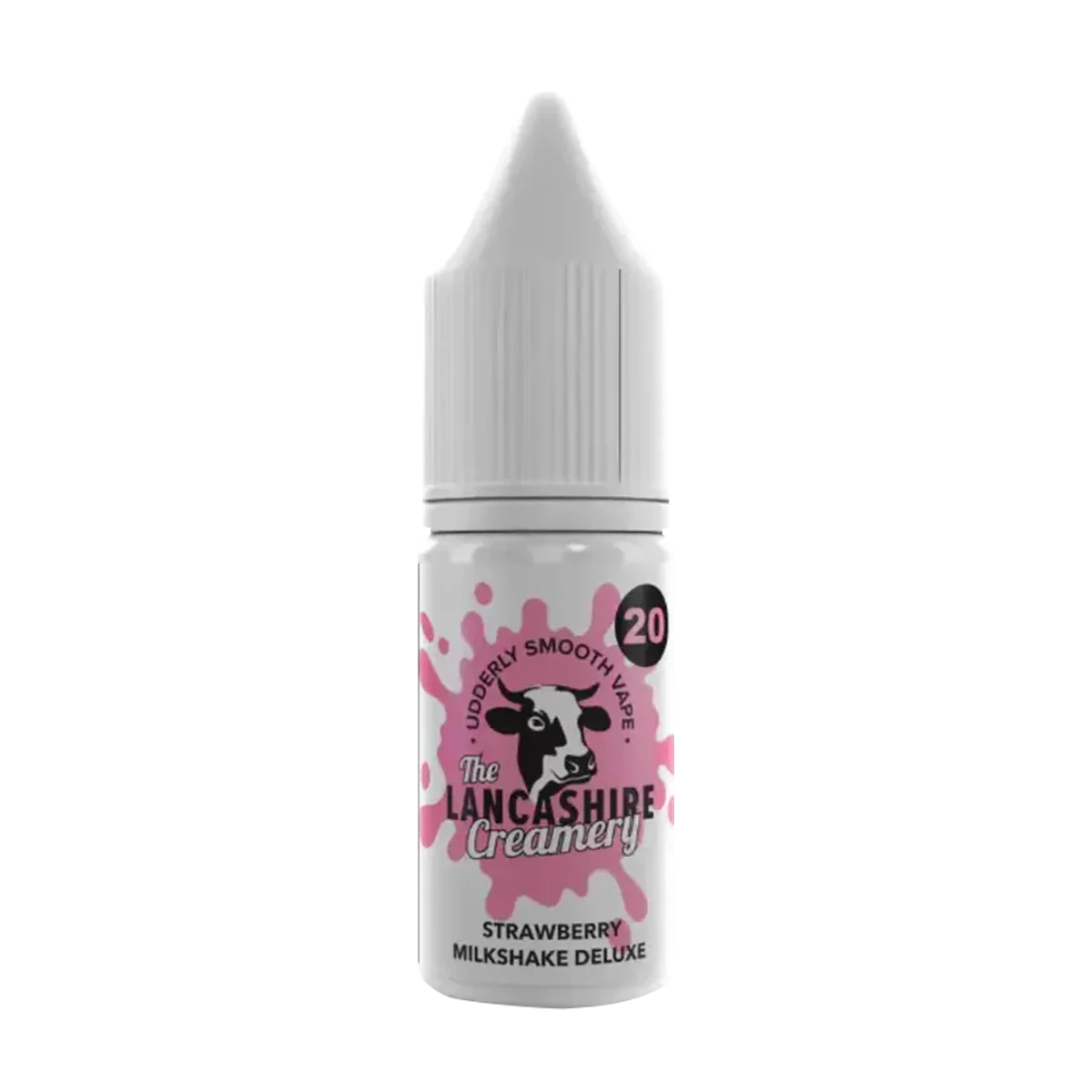 Strawberry Milkshake Deluxe Nic Salt by Lancashire Creamery