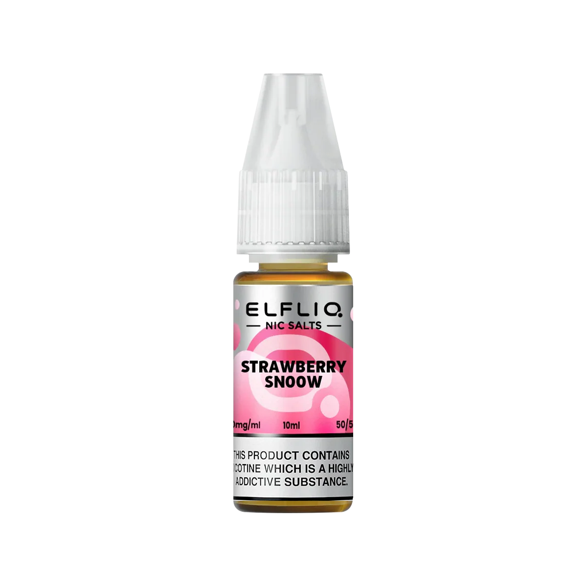 Strawberry Snoow Elfliq Nic Salt by Elfbar - 10ml