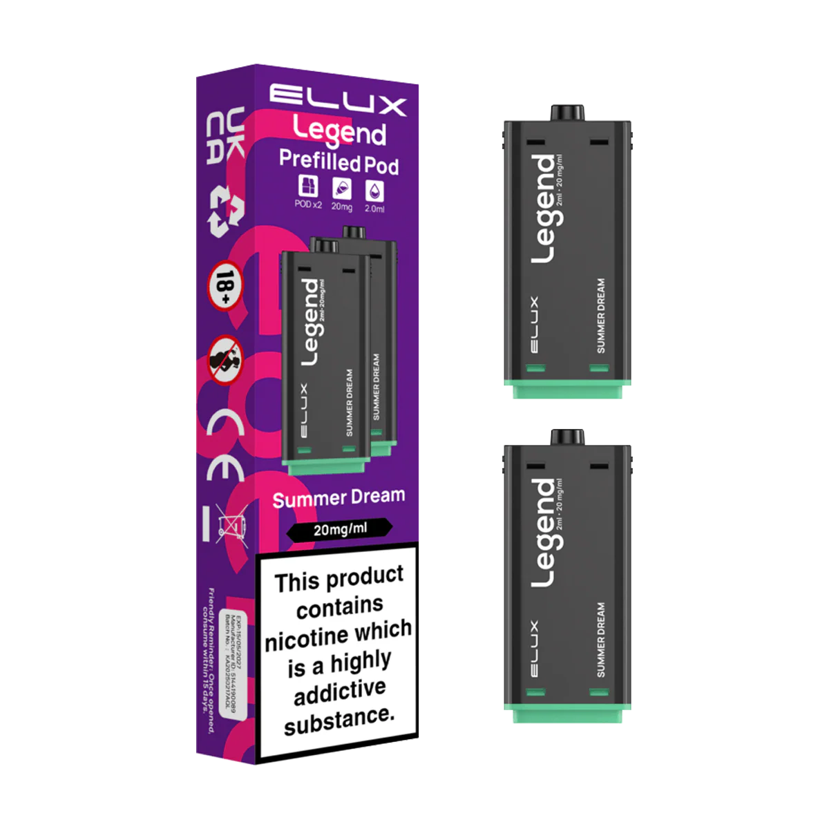 Summer Dream Elux Legend 1500 Pods