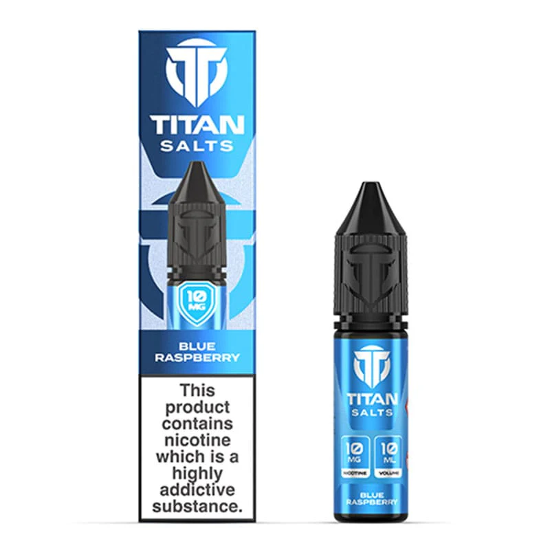 Blue Raspberry Nic Salt E-Liquid by Titan