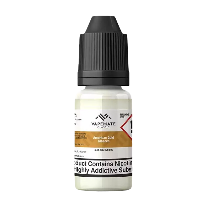 Vapemate Classic American Gold Tobacco 10ml